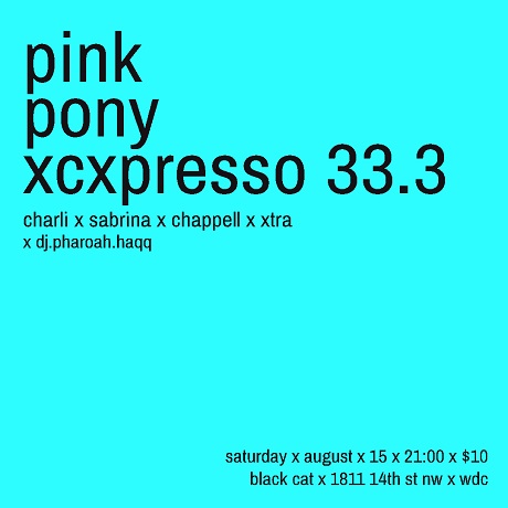 PINK PONY XCXPRESSO